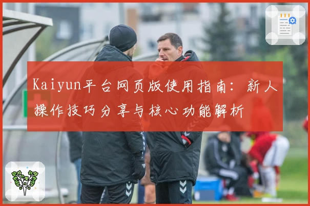 Kaiyun平台网页版使用指南：新人操作技巧分享与核心功能解析